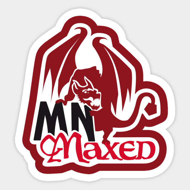 MNmaxed Logo Sticker by MNmaxed